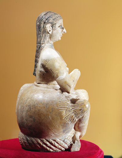 Der Sänger, Ur-Nina (Profilansicht), ca. 2800-2300 v. Chr. von Mesopotamian